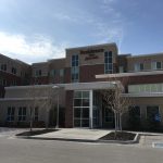 レンガ造りの建物の様子