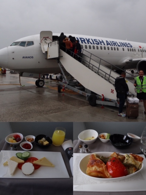 空港に停まっている飛行機