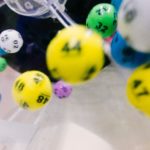 プラスチックの容器に入っているぬいぐるみ