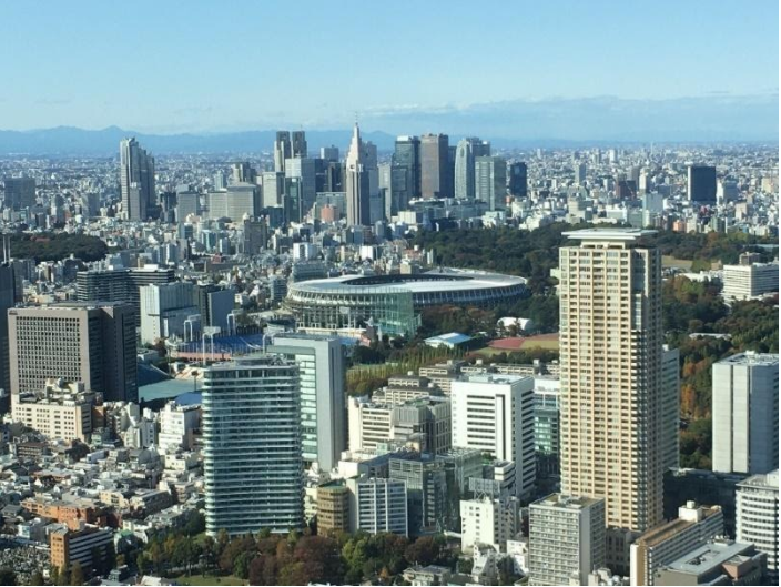 高層ビルのある街並み