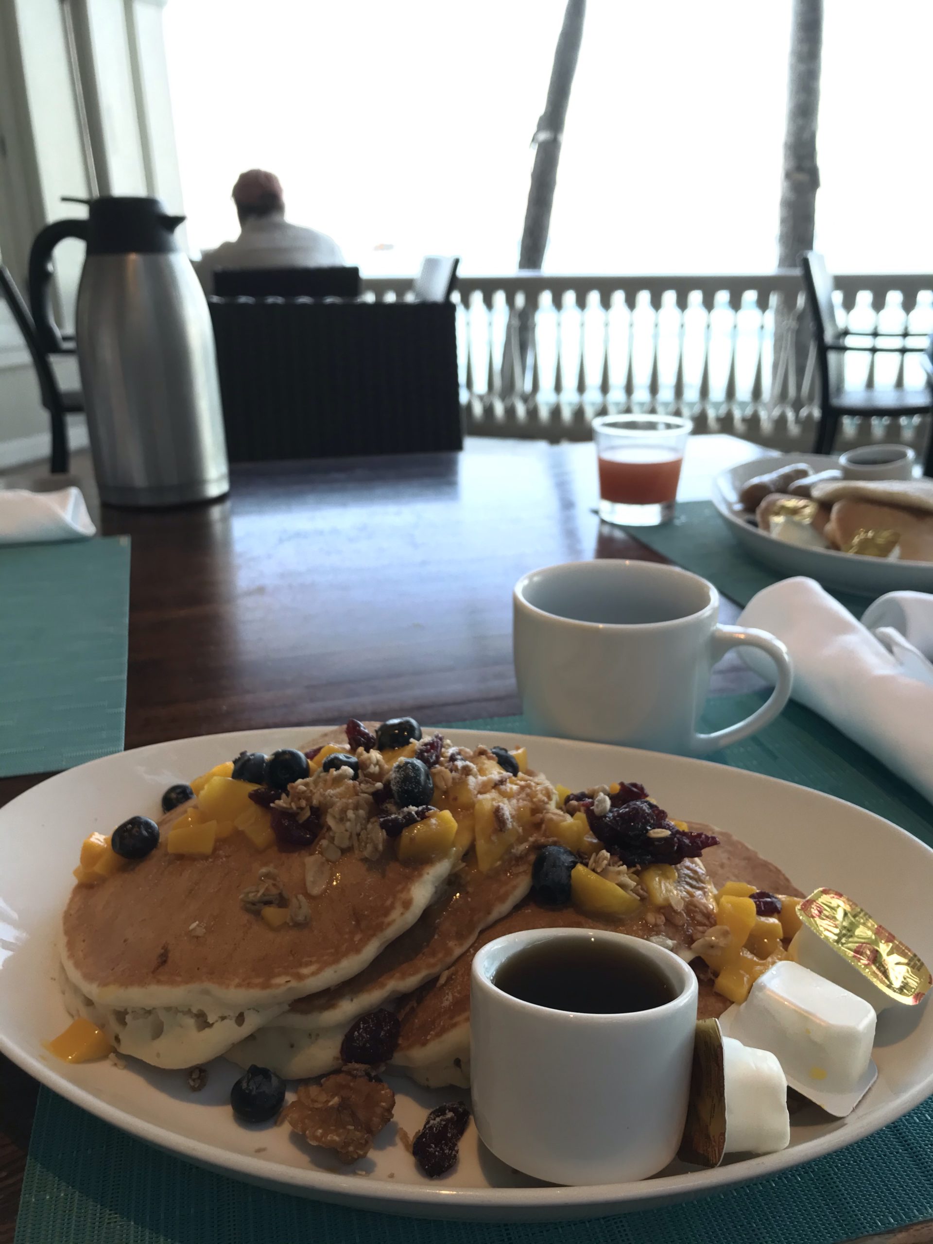 朝食とコーヒー