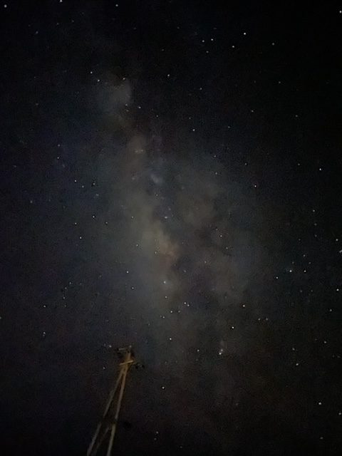 夜空の星