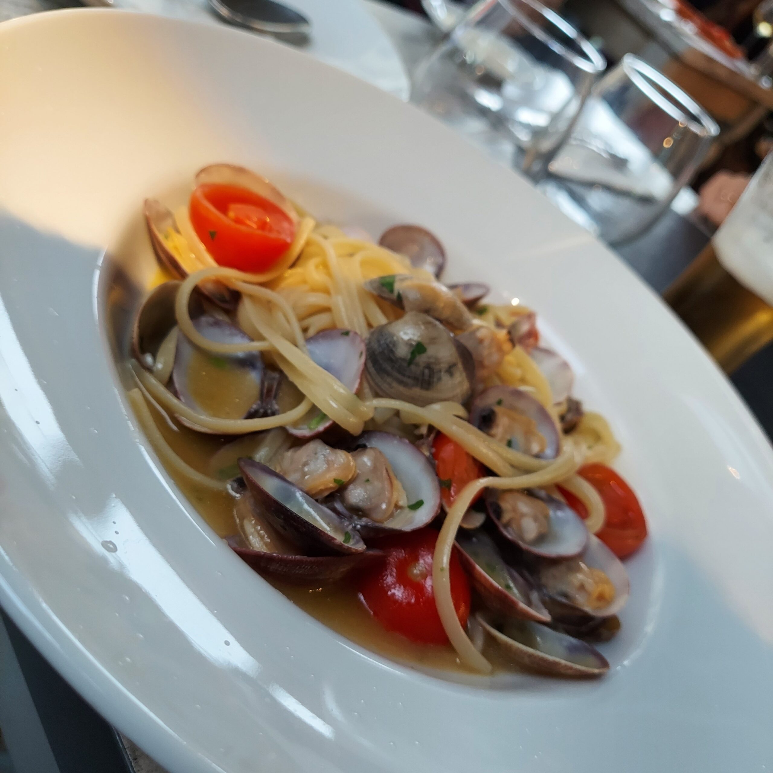 皿の上の料理