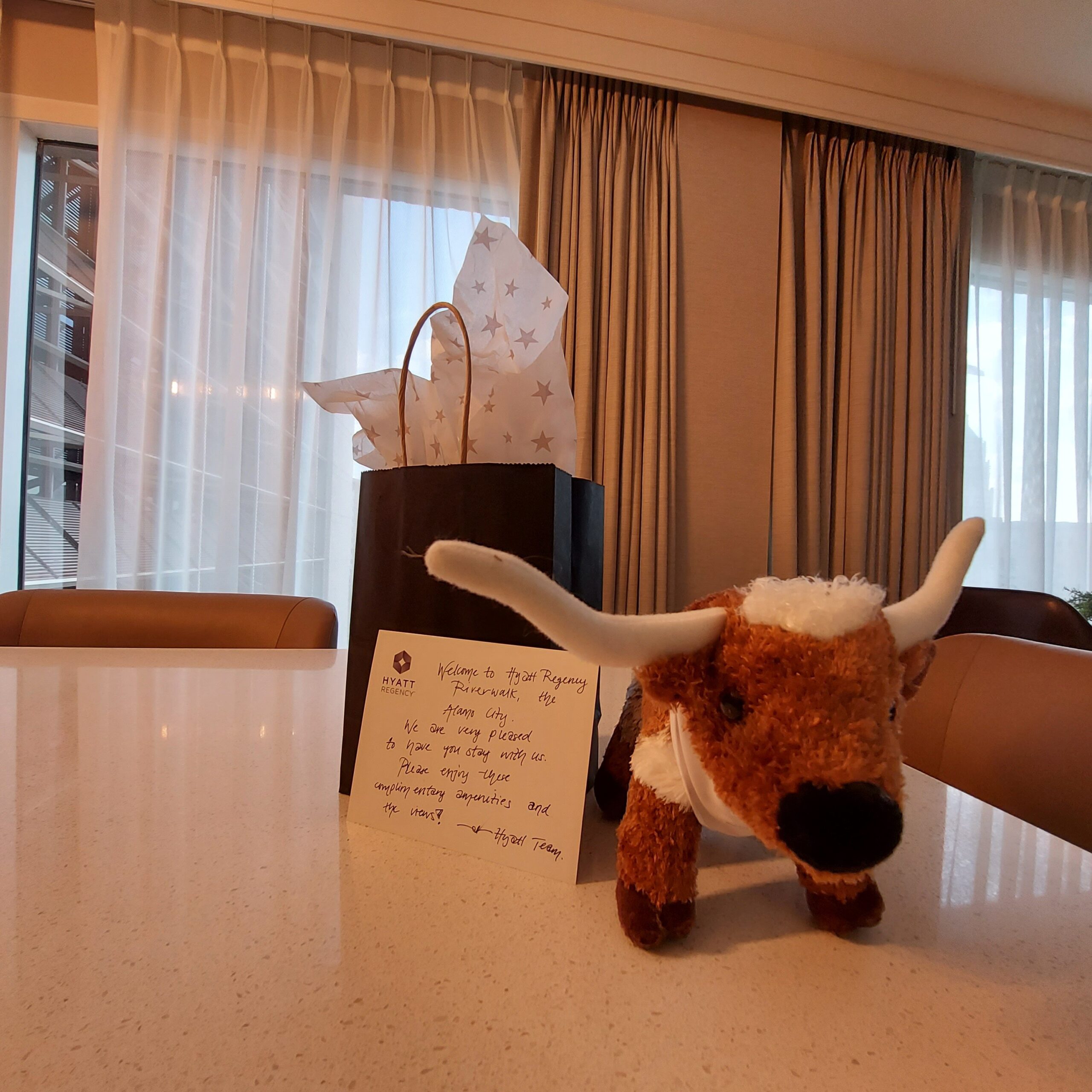 部屋の中にあるクマのぬいぐるみ