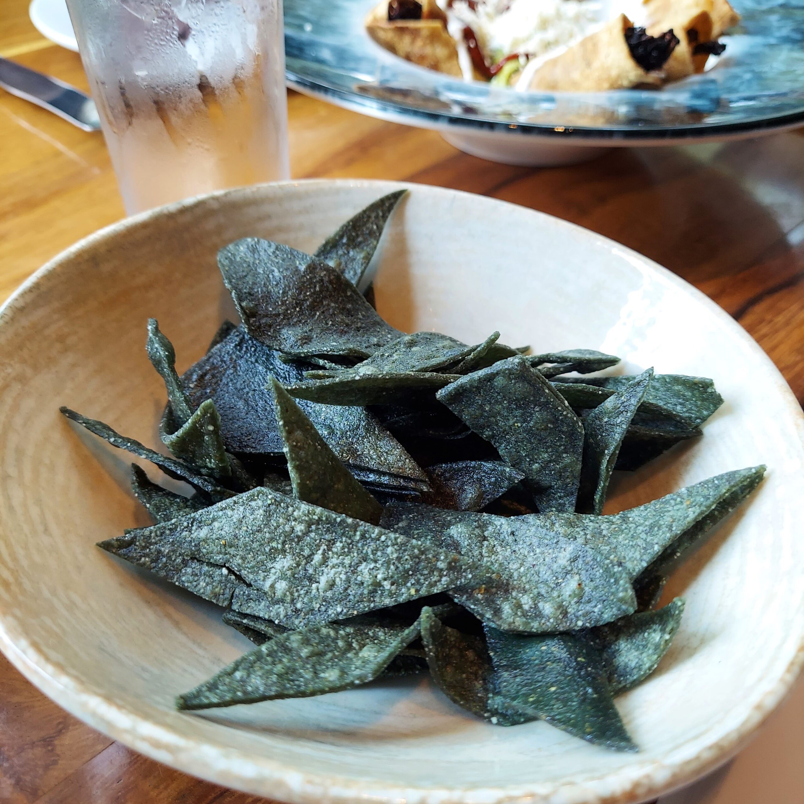 皿の上の料理