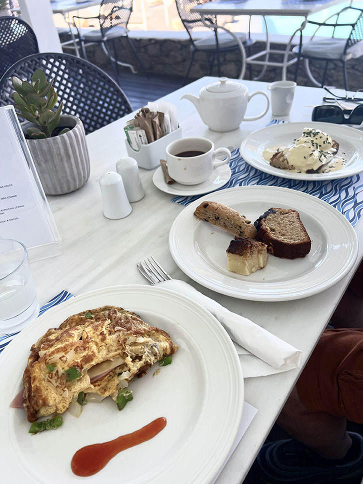 皿の上の料理