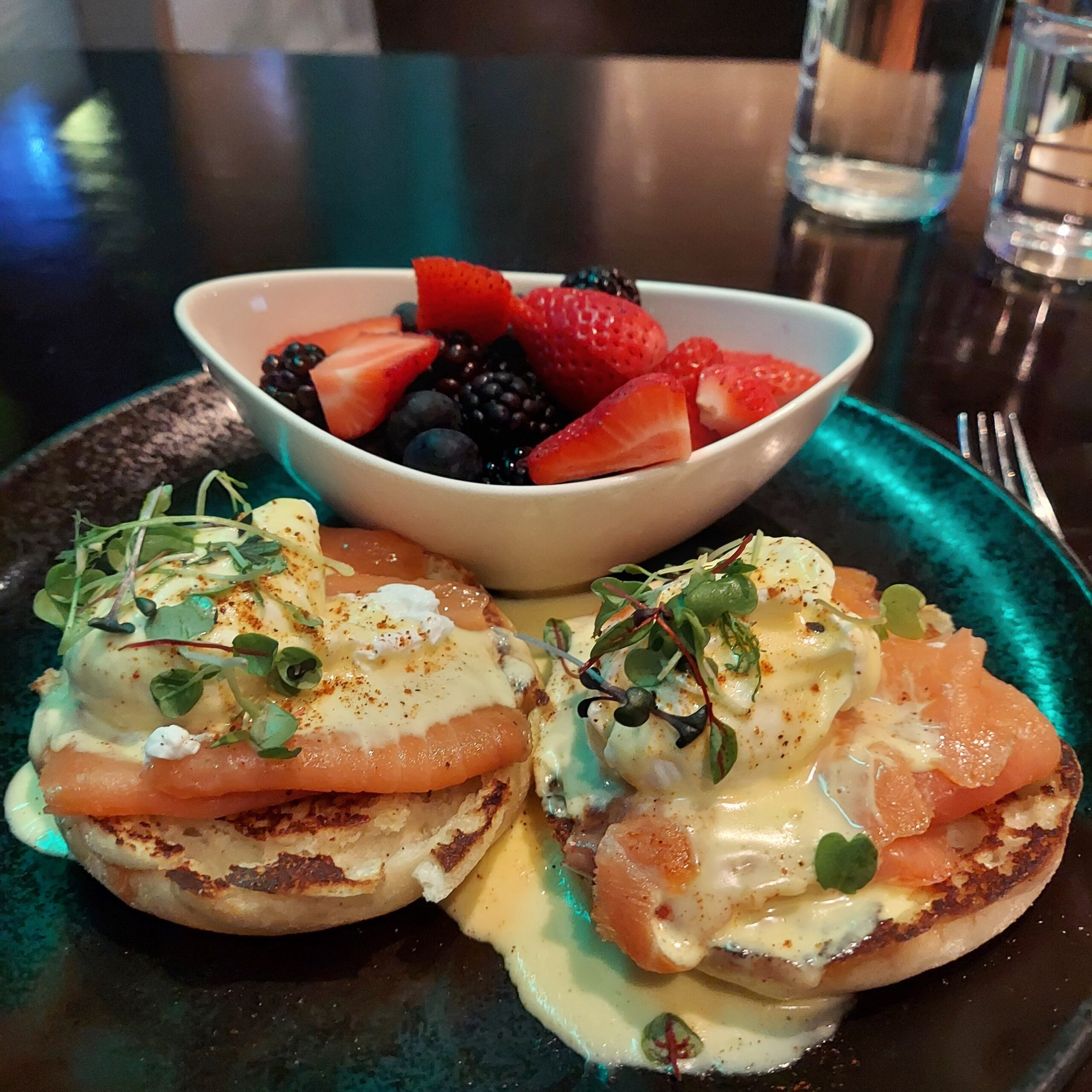 皿の上の料理
