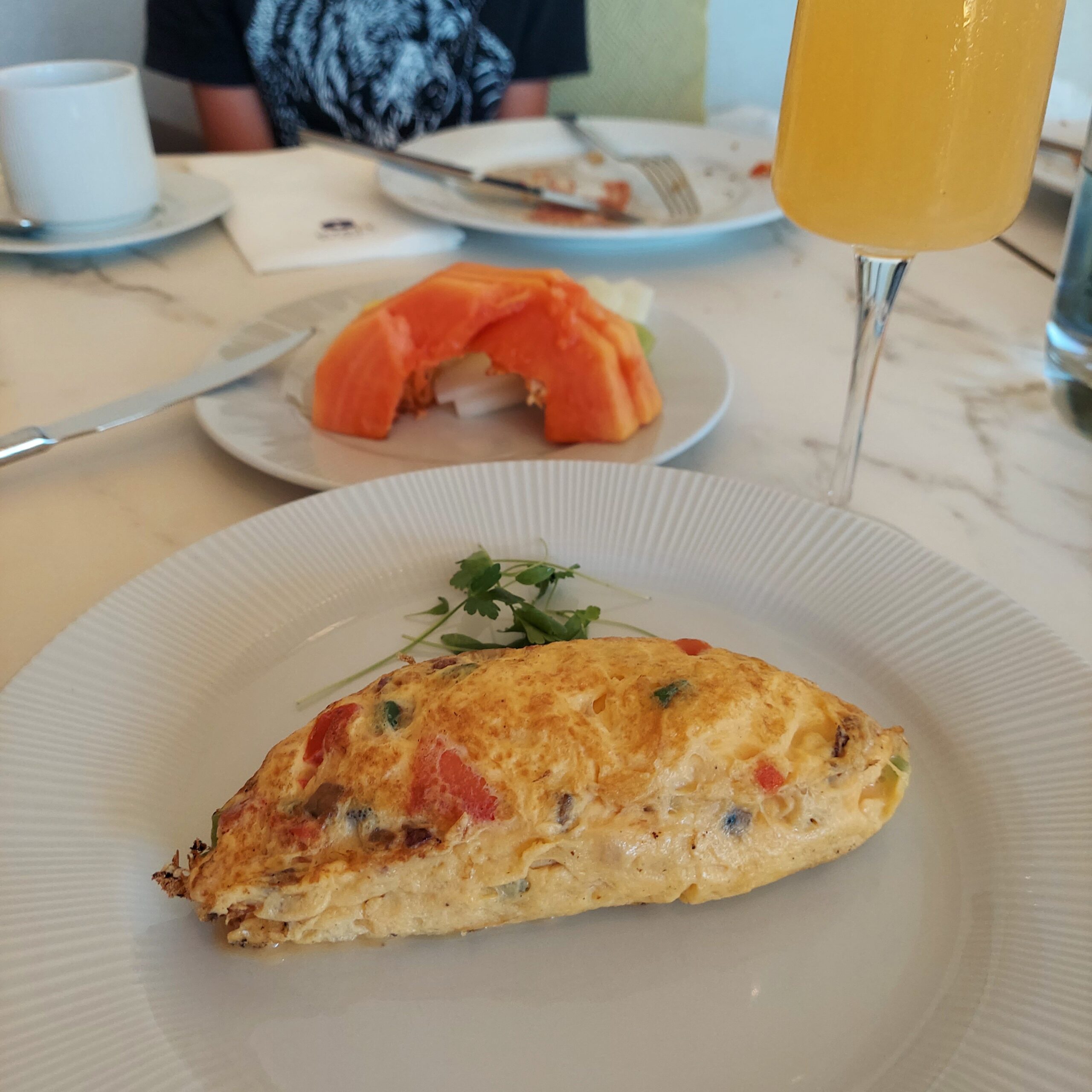 皿の上の料理