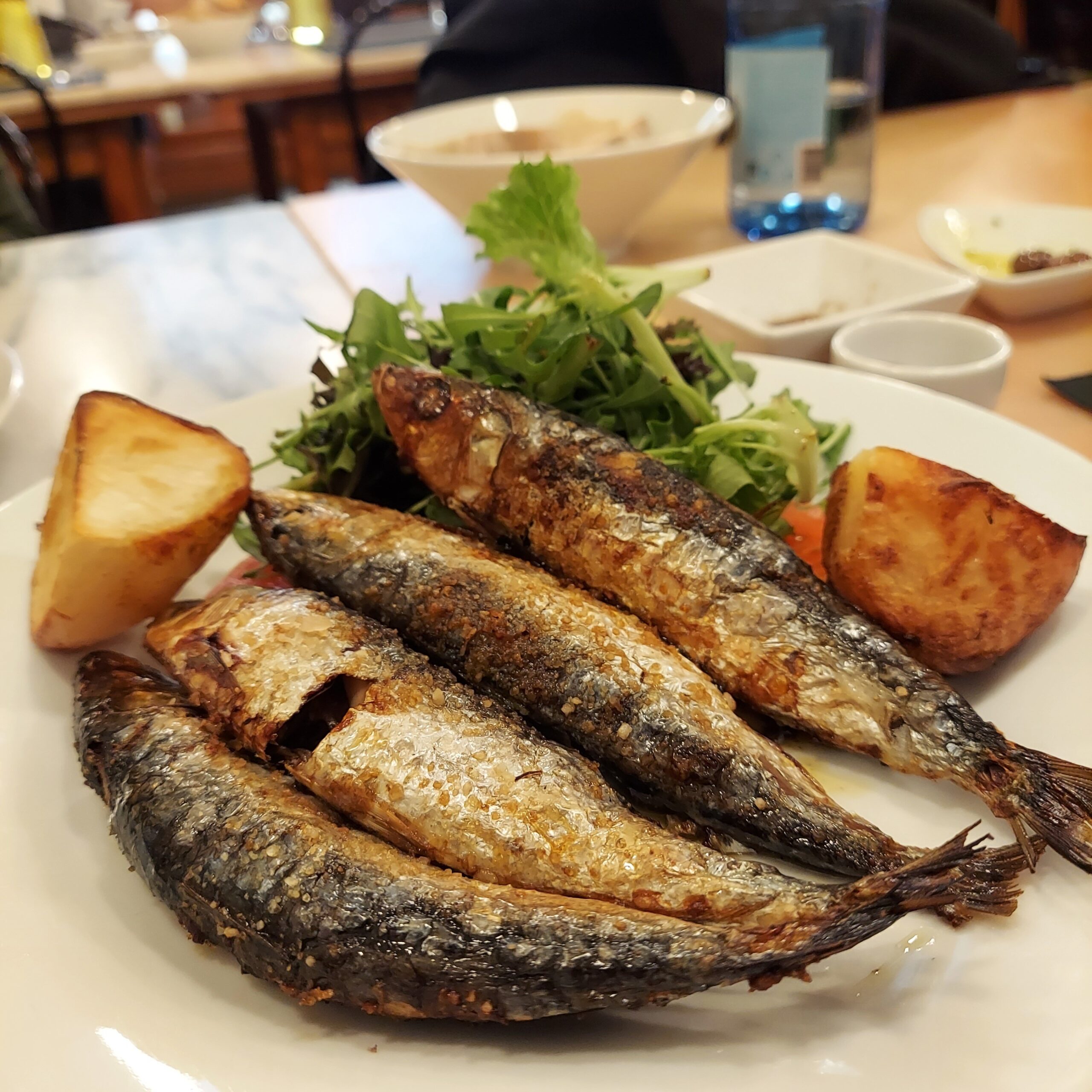 皿の上の料理
