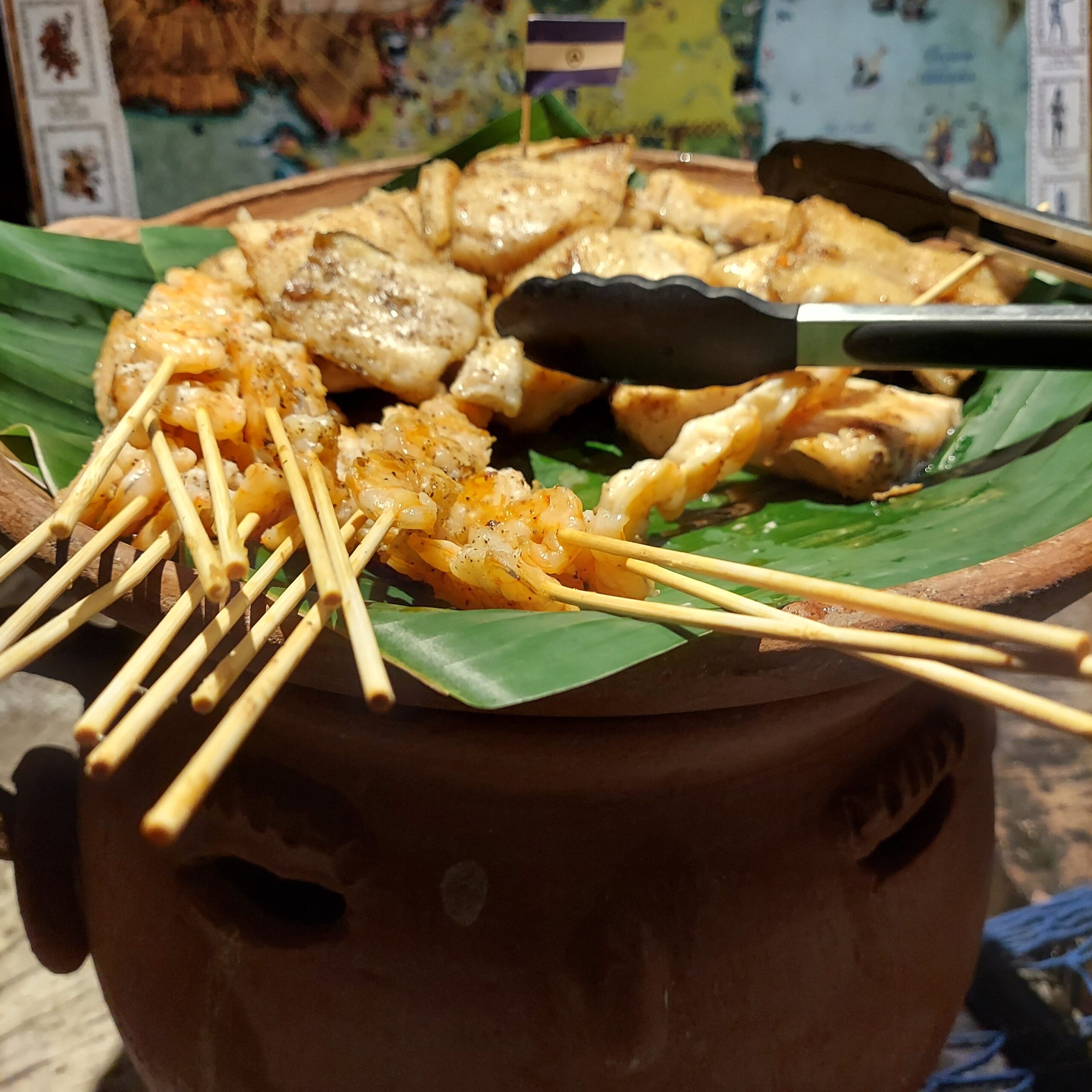 肉と野菜の料理