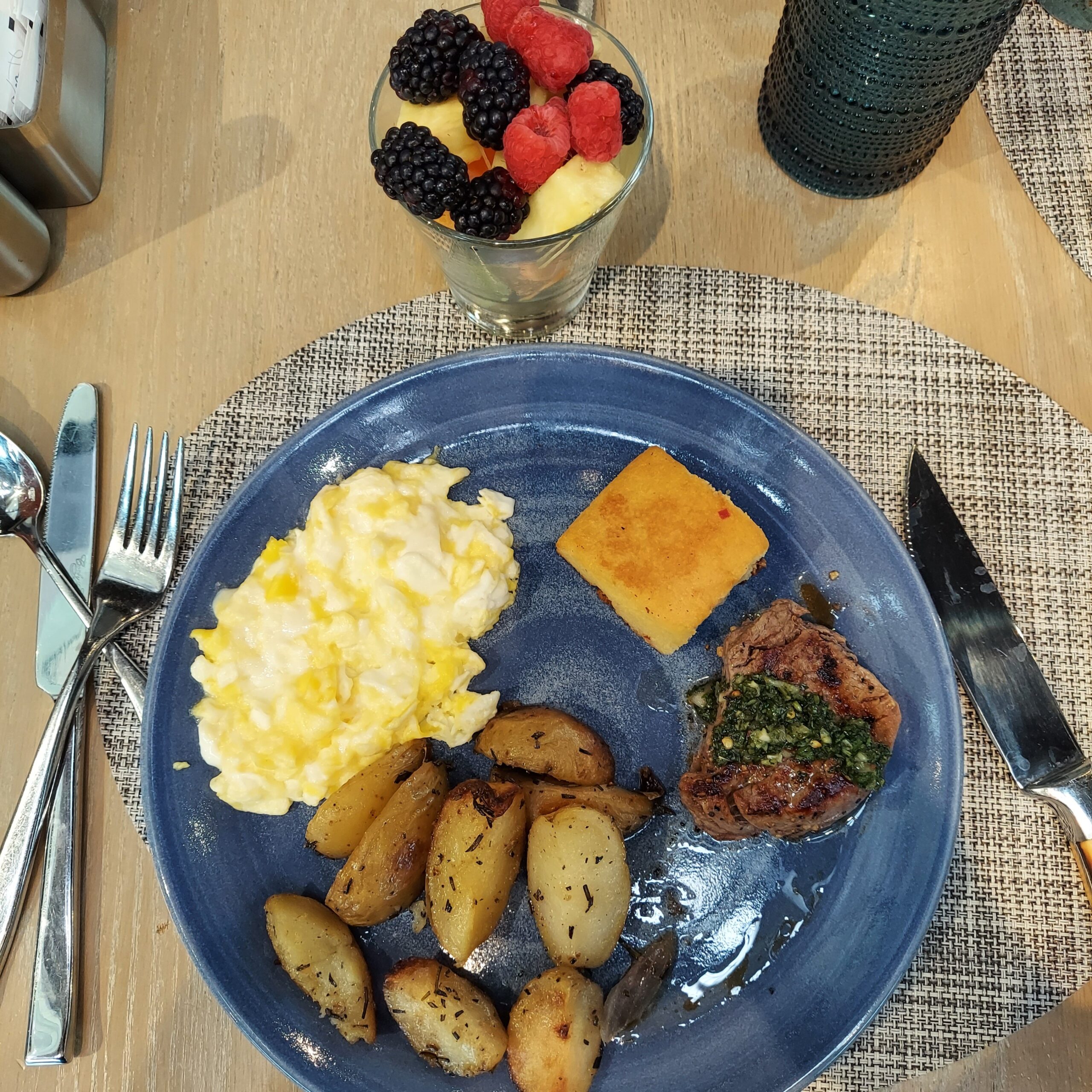 皿の上の料理