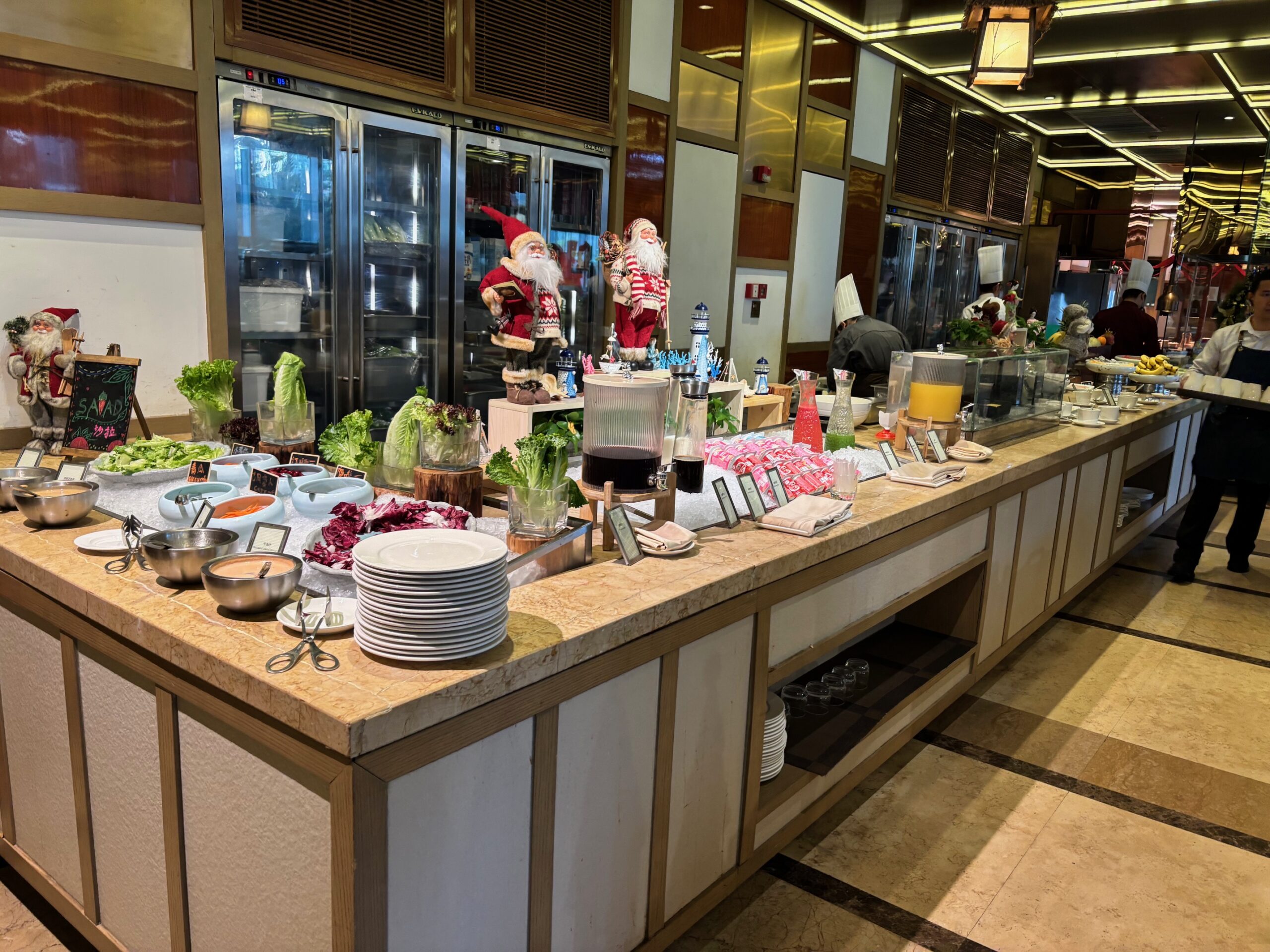 店のカウンター