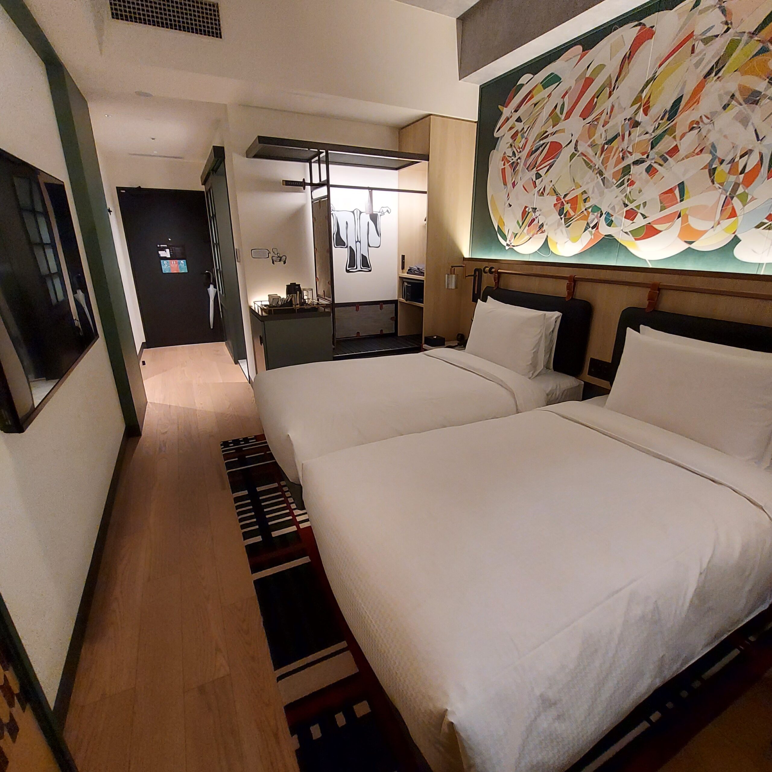 部屋に備えているベッドルーム