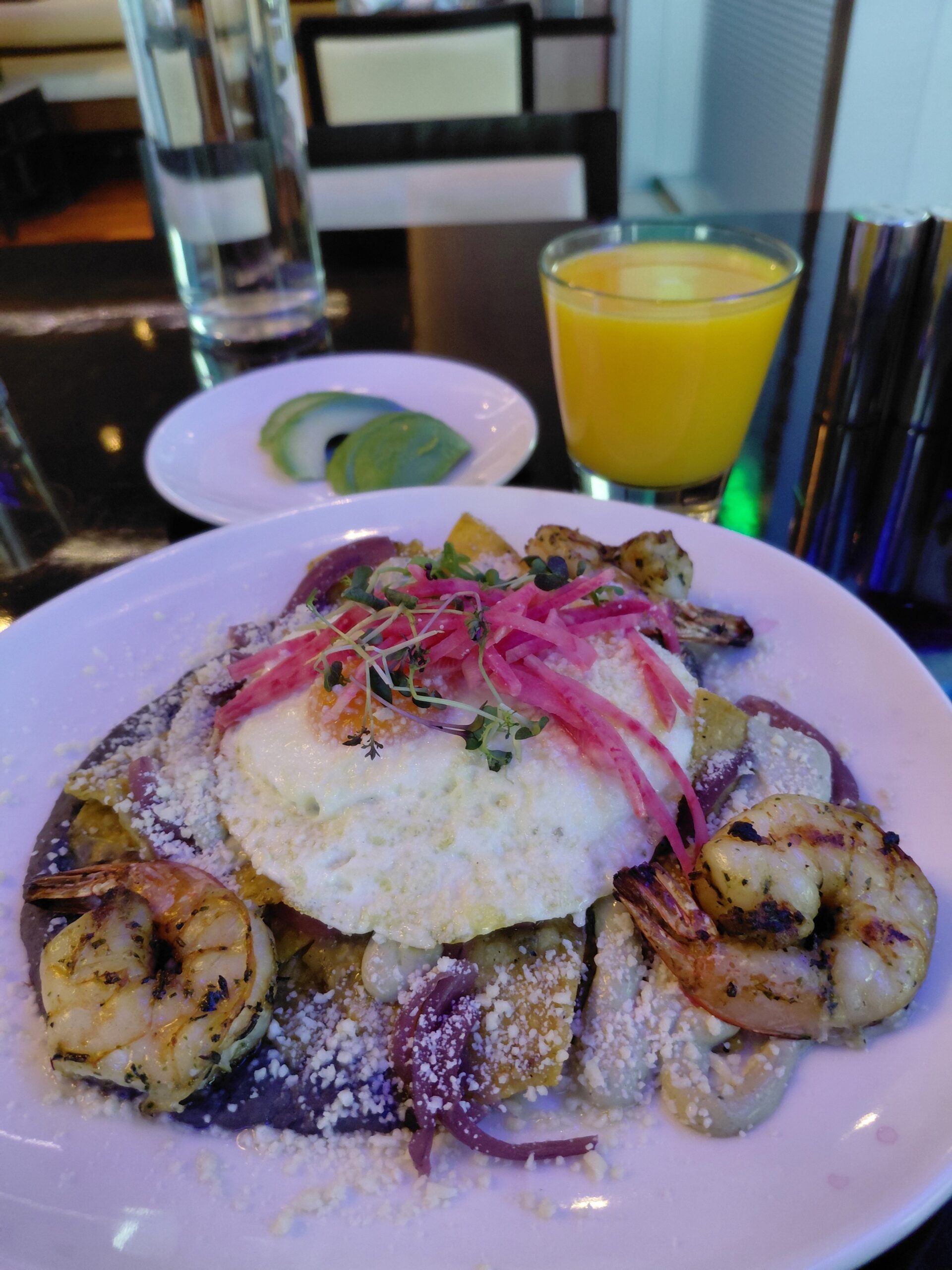 皿の上の料理