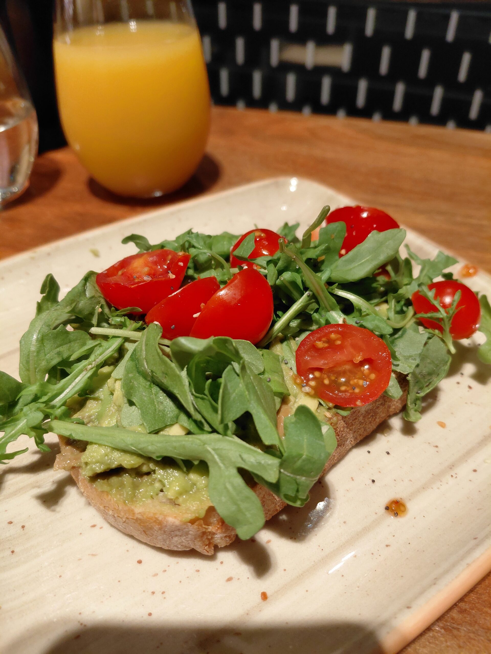 皿の上の料理