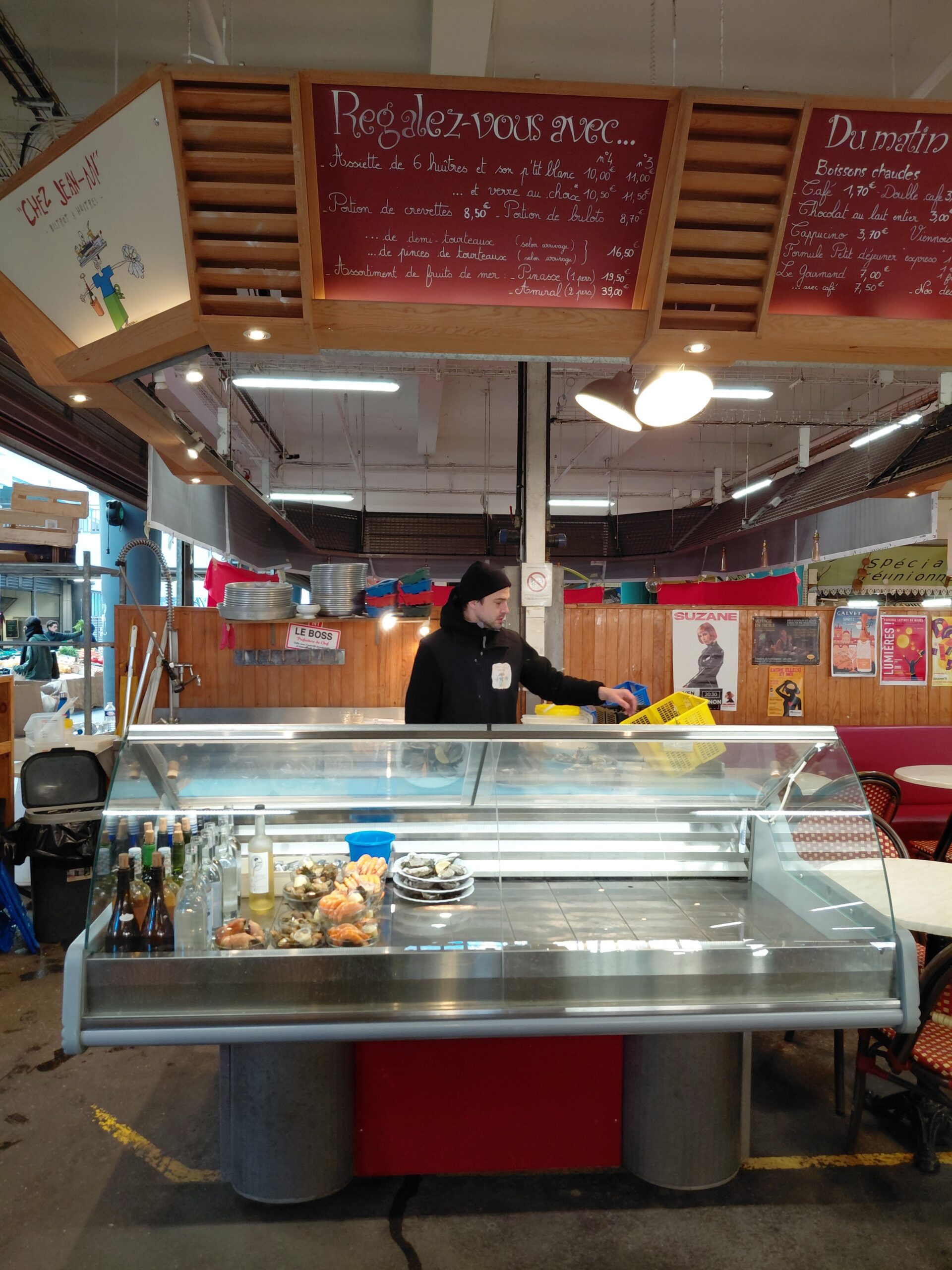 レストランの調理場