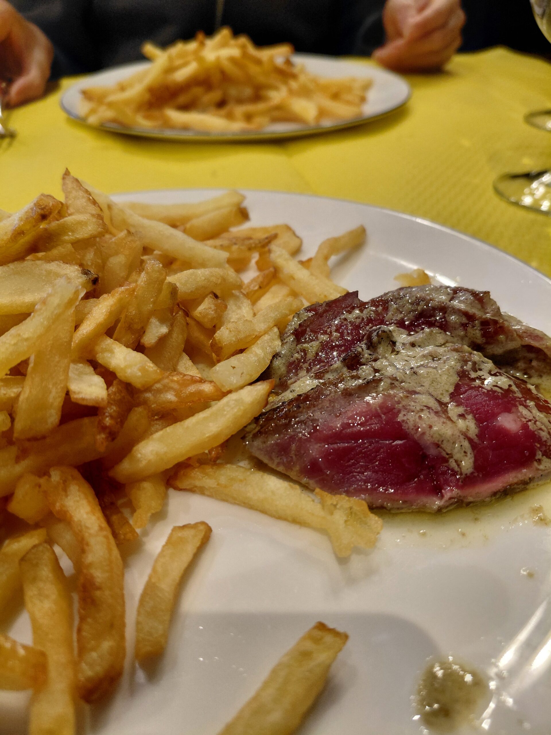 皿の上の食べ物