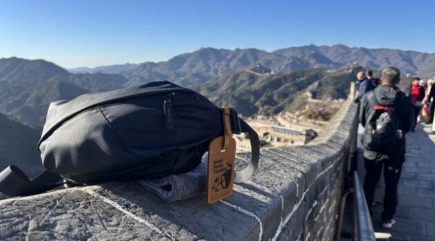 雪が降った山の景色