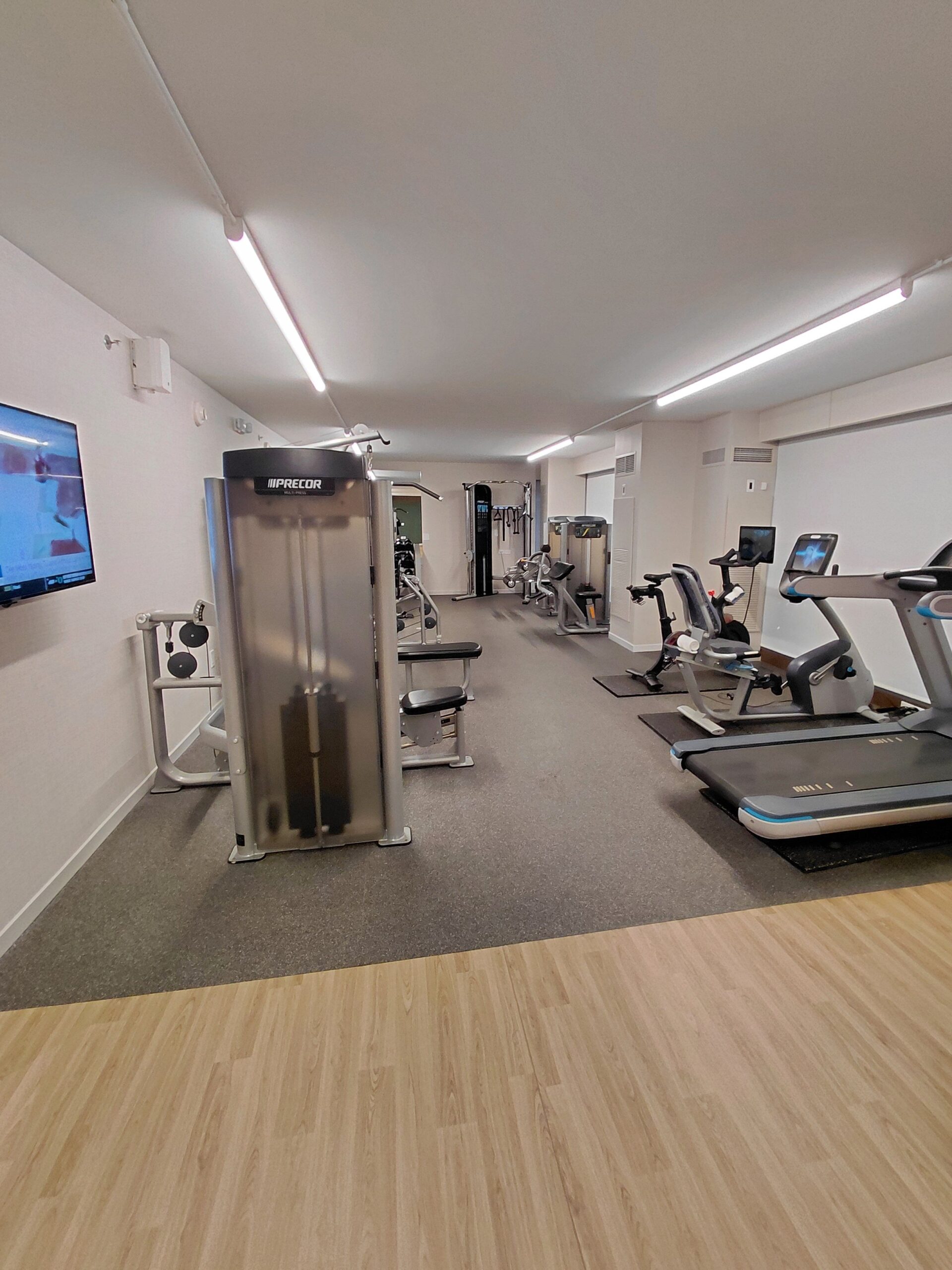 カウンターの上に置かれている部屋