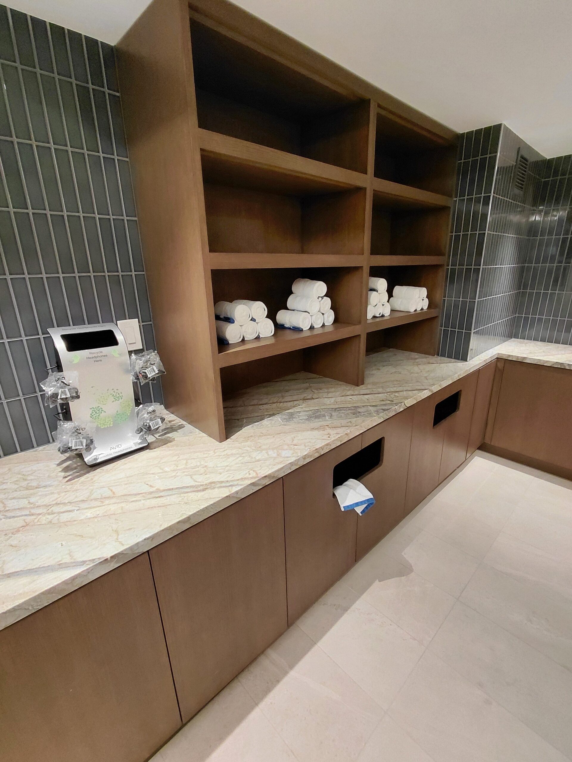 カウンターの上に置かれている部屋