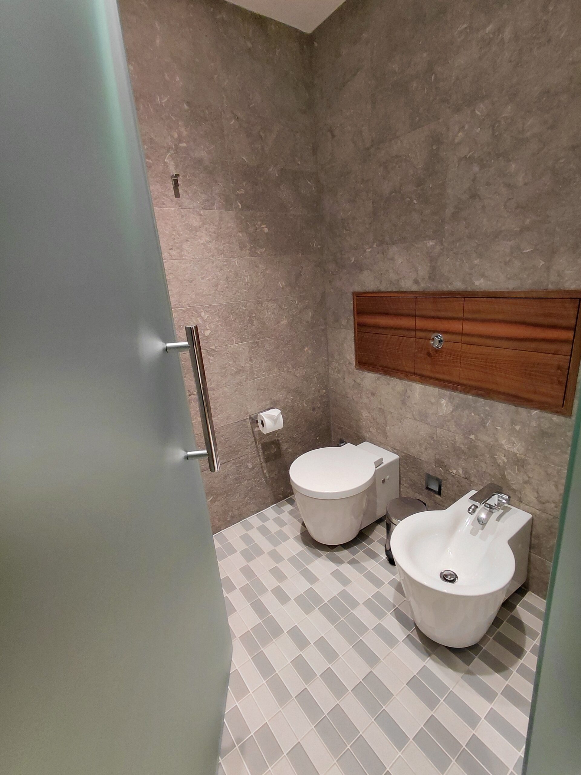 バスルームの一角