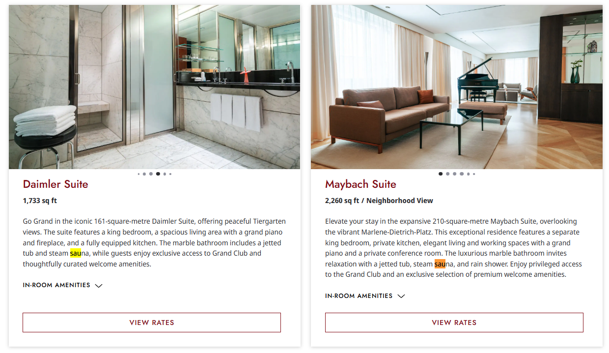 部屋の中にある沢山のスクリーンショット