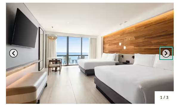 モダンなベッドルーム